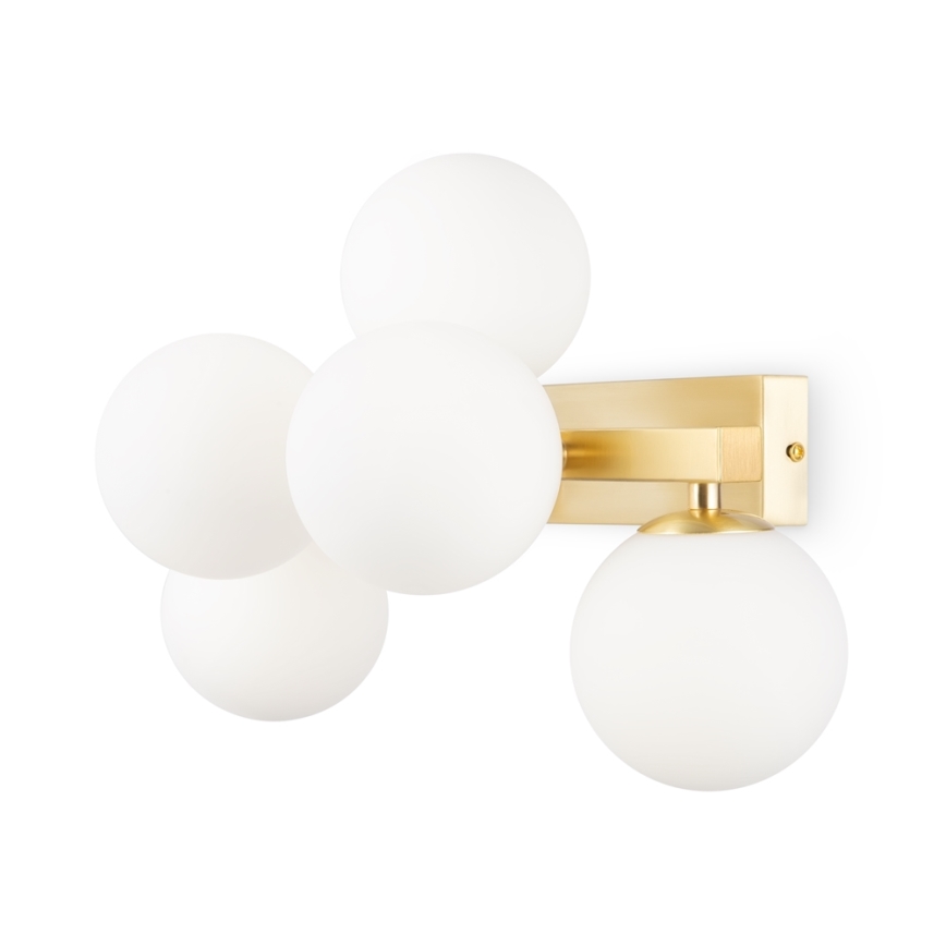 Maytoni MOD547WL-05BS - Iluminação de parede DALLAS 5xG9/28W/230V dourado