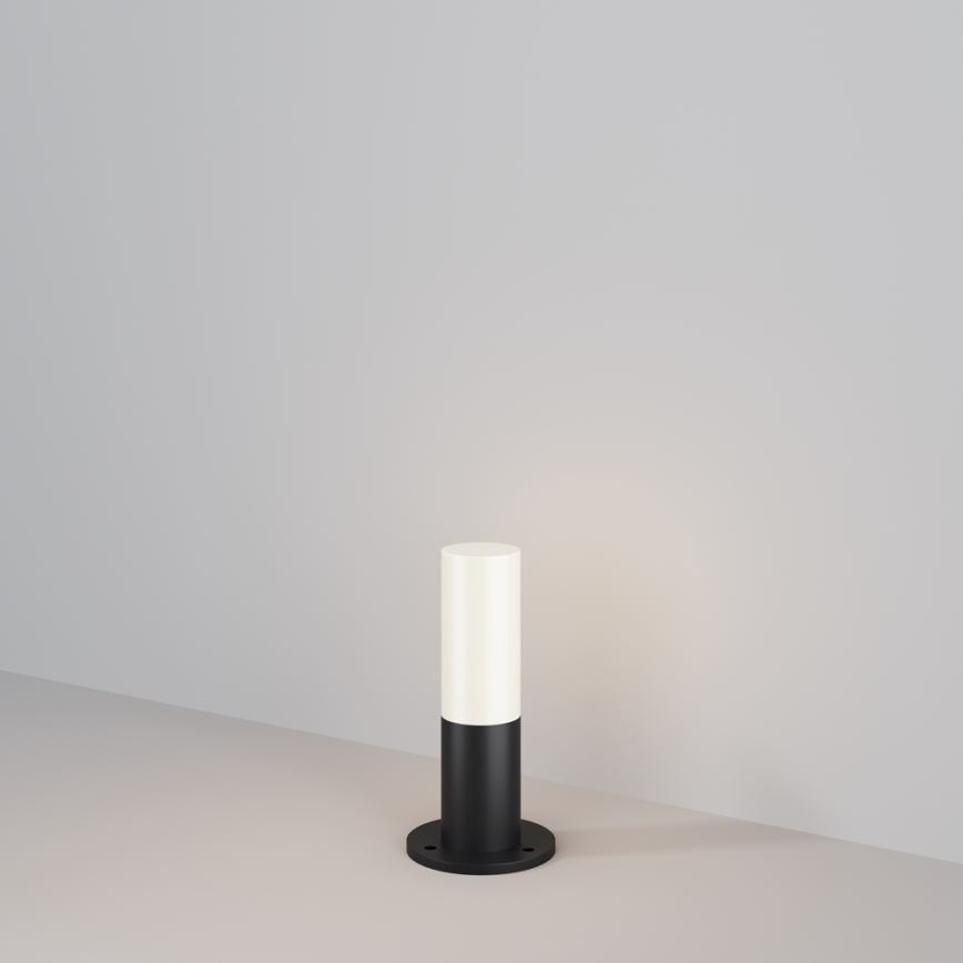 Maytoni O418FL-01B - Candeeiro exterior WILLIS 1xE27/60W/230V 30 cm IP54 preto