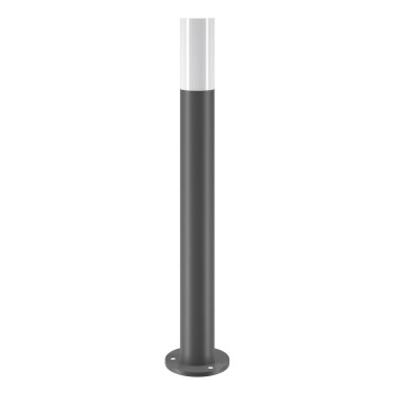 Maytoni O418FL-01GR1 - Candeeiro exterior WILLIS 1xE27/60W/230V 80 cm IP54 antracite