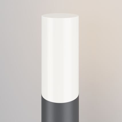 Maytoni O418FL-01GR1 - Candeeiro exterior WILLIS 1xE27/60W/230V 80 cm IP54 antracite