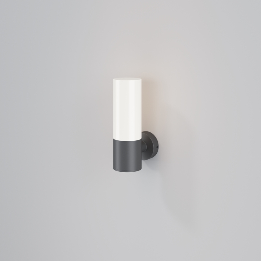 Maytoni O418WL-01GR - Iluminação de parede exterior WILLIS 1xE27/60W/230V IP54 antracite
