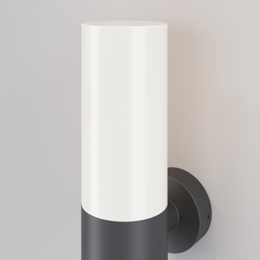 Maytoni O418WL-01GR - Iluminação de parede exterior WILLIS 1xE27/60W/230V IP54 antracite