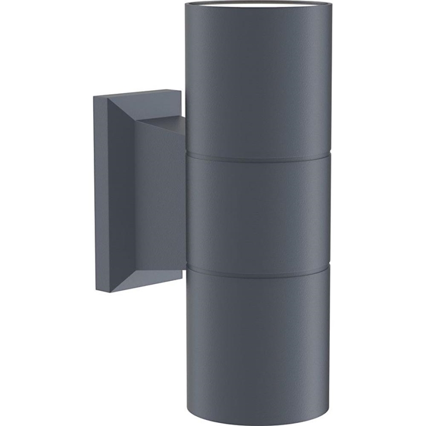 Maytoni O574WL-02GR - Iluminação de parede exterior BOWERY 2xGU10/50W/230V IP54 antracite