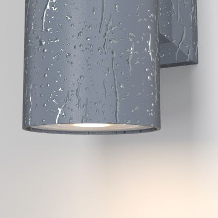Maytoni O574WL-02GR - Iluminação de parede exterior BOWERY 2xGU10/50W/230V IP54 antracite
