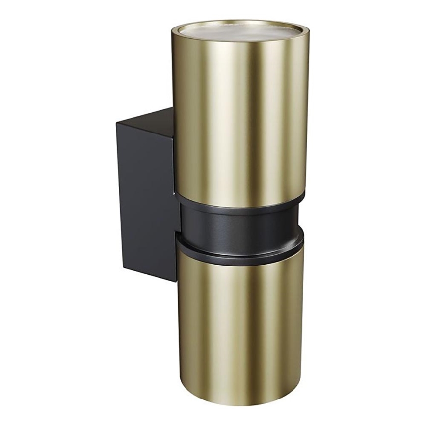 Maytoni O582WL-02BS - Iluminação de parede exterior BOWERY 2xGU10/50W/230V IP54 latão