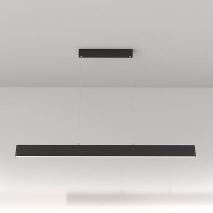 Maytoni P010PL-L30B4K - Candeeiro suspenso LED STEP LED/30W/230V 4000K 118,5 cm preto