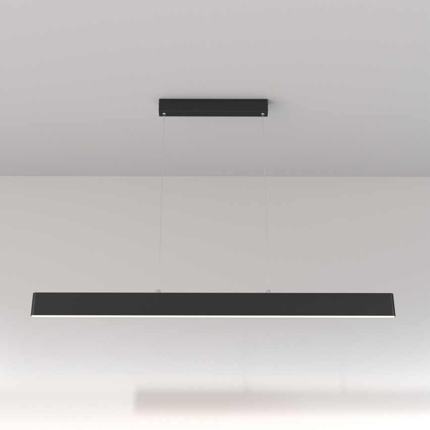 Maytoni P010PL-L30B4K - Candeeiro suspenso LED STEP LED/30W/230V 4000K 118,5 cm preto