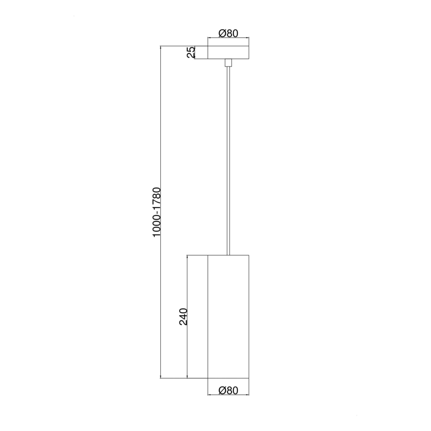 Maytoni P011PL-01G - Candeeiro suspenso GIOIA 1xE14/40W/230V dourado