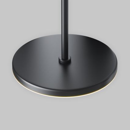 Maytoni P076PL-L12W3K-B - Candeeiro suspenso LED PLATO LED/12W/230V 3000K preto