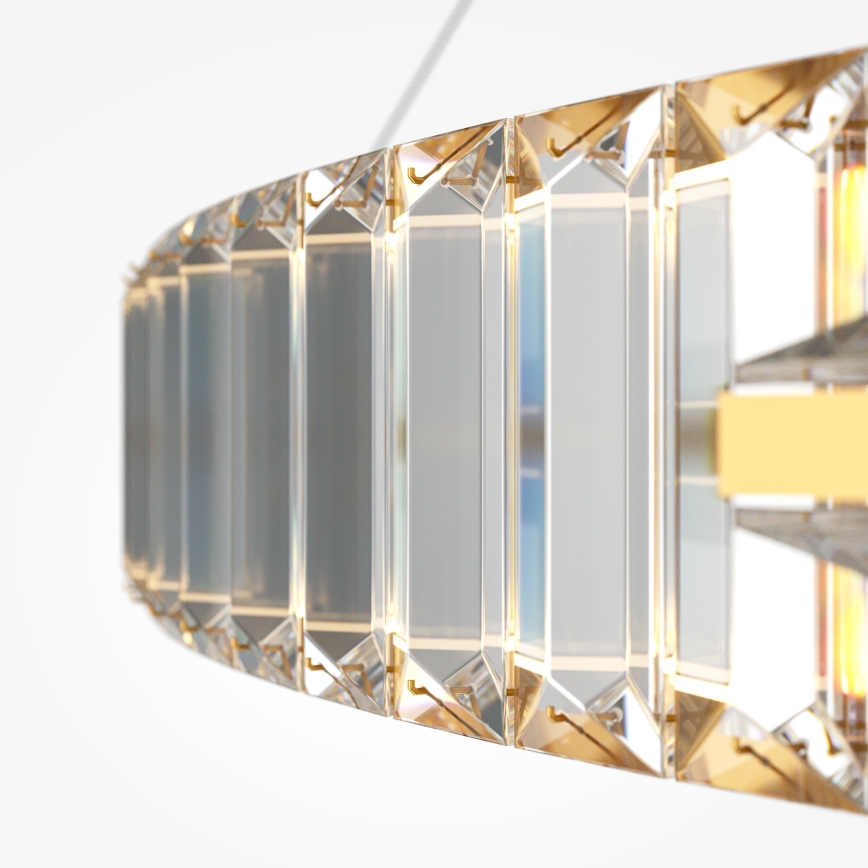 Maytoni P097PL-L90G4K - Candeeiro suspenso LED KRONE LED/90W/230V CRI 90 diâmetro 80,5 cm dourado
