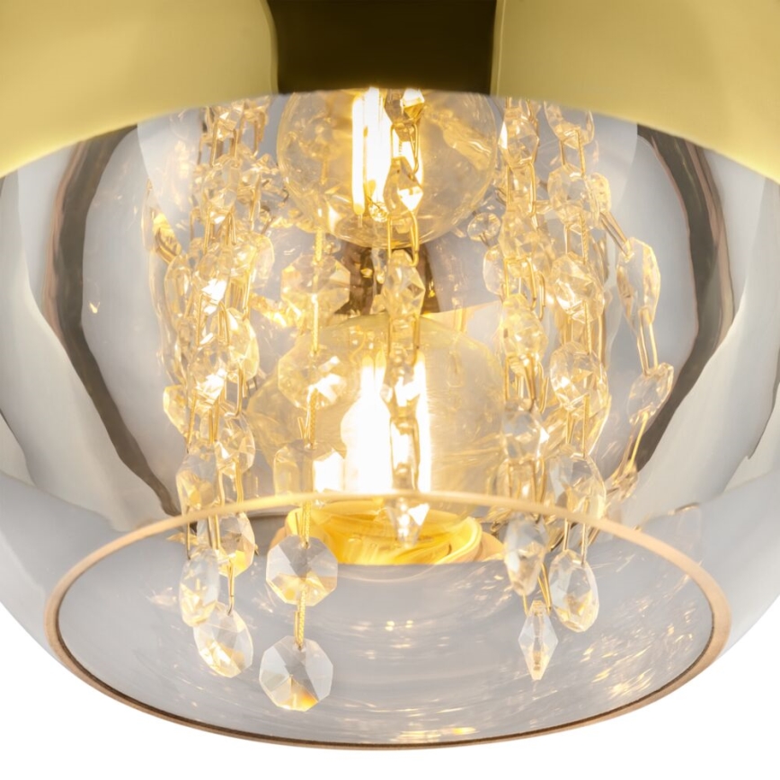 Maytoni P140-PL-110-1-G - Candelabro suspenso FERMI 1xE27/60W/230V dourada