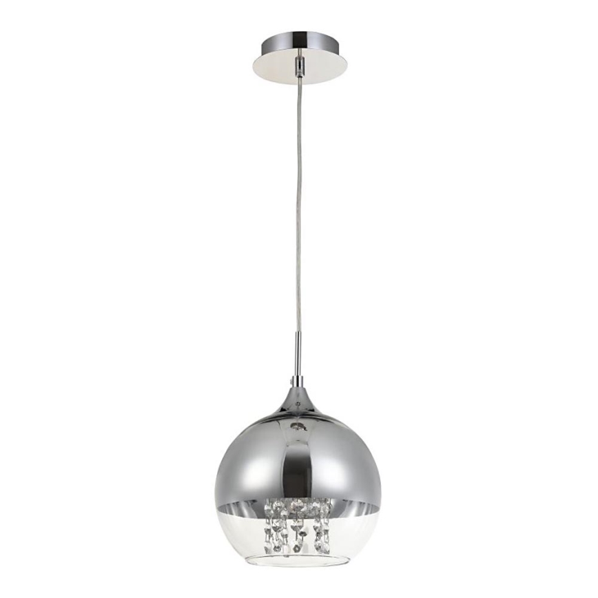 Maytoni P140-PL-110-1-N - Candeeiro suspenso FERMI 1xE27/60W/230V cromado brilhante