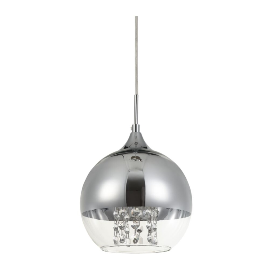 Maytoni P140-PL-110-1-N - Candeeiro suspenso FERMI 1xE27/60W/230V cromado brilhante