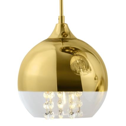 Maytoni P140-PL-170-5-G - Candelabro suspenso FERMI 5xE27/60W/230V dourada