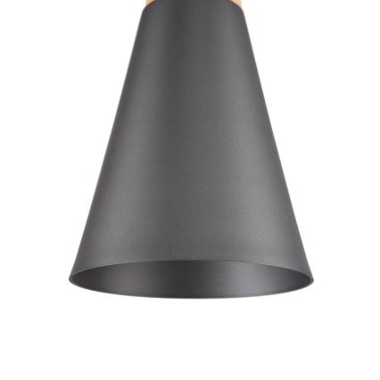 Maytoni P359-PL-140-C - Candeeiro suspenso BICONES 1xE27/60W/230V diâmetro 14 cm cinzento/bege