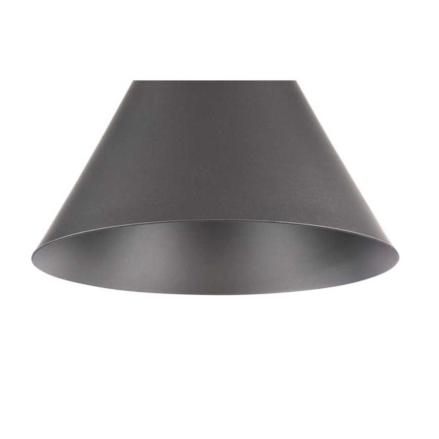 Maytoni P359-PL-220-C - Candeeiro suspenso BICONES 1xE27/60W/230V diâmetro 22 cm cinzento/bege