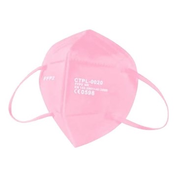 Media Sanex Máscara FFP2 NR / KN95 Rosa 1 pc