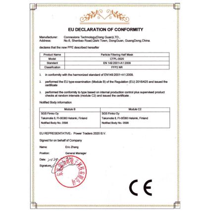 Media Sanex Máscara FFP2 NR / KN95 Rosa 1 pc