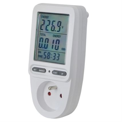 Medidor de consumo de eletricidade 3680W/230V