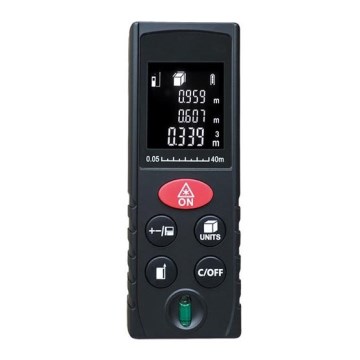 Medidor de distância laser 2x1,5V/AAA
