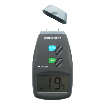 Medidor de humidade da madeira com visor LCD 9V