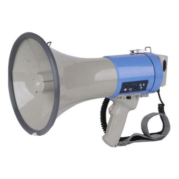 Megafone com microfone externo e USB 20W/8xC