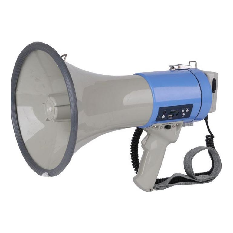 Megafone com microfone externo e USB 20W/8xC