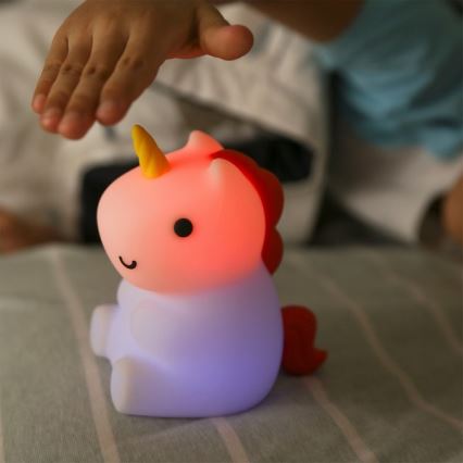 MegaLight - Candeeiro tátil LED RGB regulável para crianças MAGGY MAGIC LED/5V