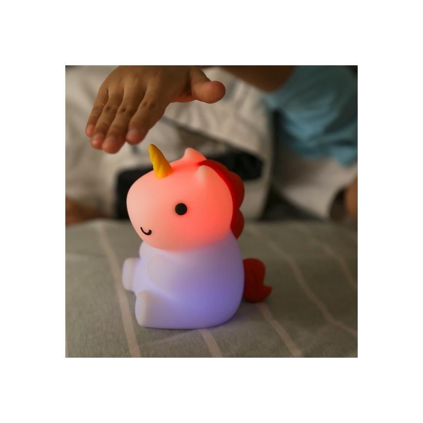 MegaLight - Candeeiro tátil LED RGB regulável para crianças MAGGY MAGIC LED/5V