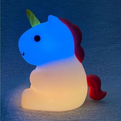 MegaLight - Candeeiro tátil LED RGB regulável para crianças MAGGY MAGIC LED/5V