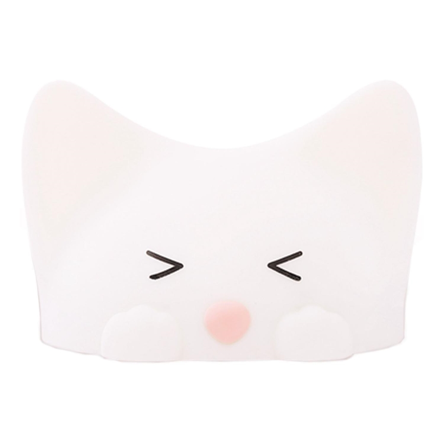 MegaLight - Candeeiro tátil para crianças LED RGB regulável CATTY CAT LED/5V
