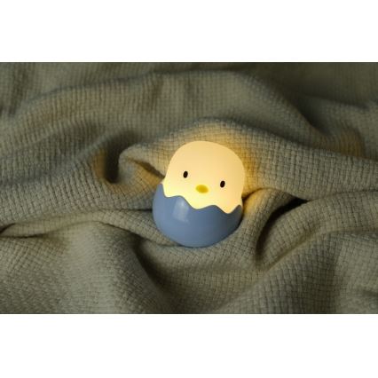 MegaLight - Candeeiro tátil para crianças LED RGB regulável EGGY EGG LED/5V