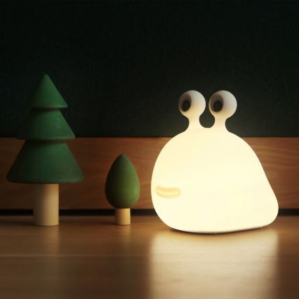 MegaLight - Candeeiro tátil para crianças LED RGB regulável MOMO MOON LED/5V
