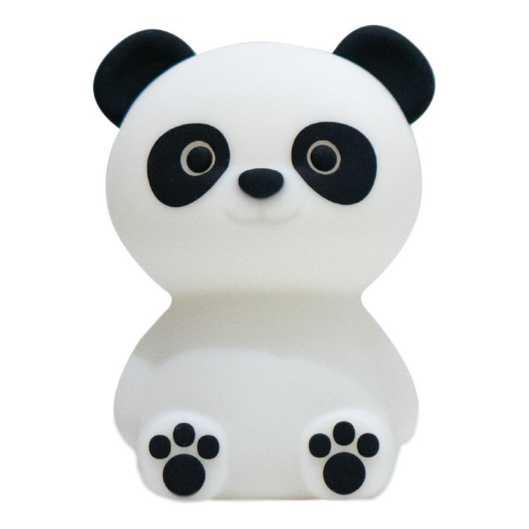MegaLight - Candeeiro tátil para crianças LED RGB regulável PADDY PANDA LED/5V