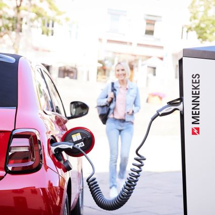Mennekes - Cabo de carregamento para carros elétricos tipo 2 4m 11kW 20A IP44