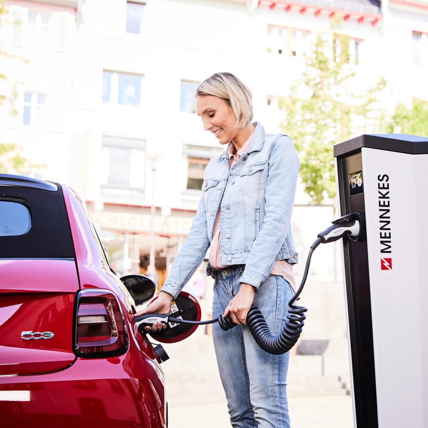 Mennekes - Cabo de carregamento para carros elétricos tipo 2 4m 11kW 20A IP44