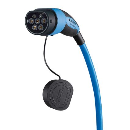 Mennekes - Cabo de carregamento para carros elétricos tipo 2 / tipo 1 7,5m 3,7kW 20A IP44