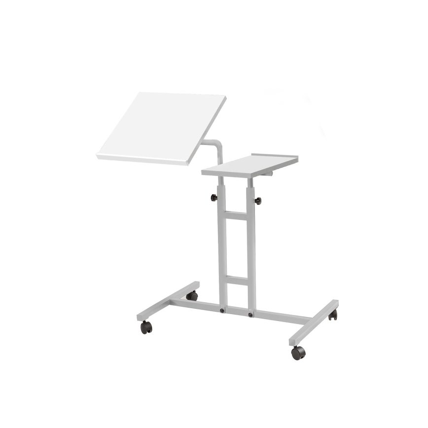 Mesa ajustável GLEN 87x67 cm branco