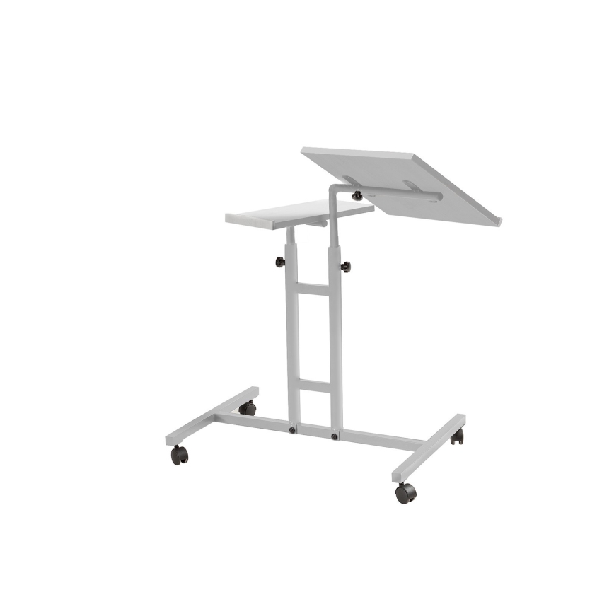 Mesa ajustável GLEN 87x67 cm branco