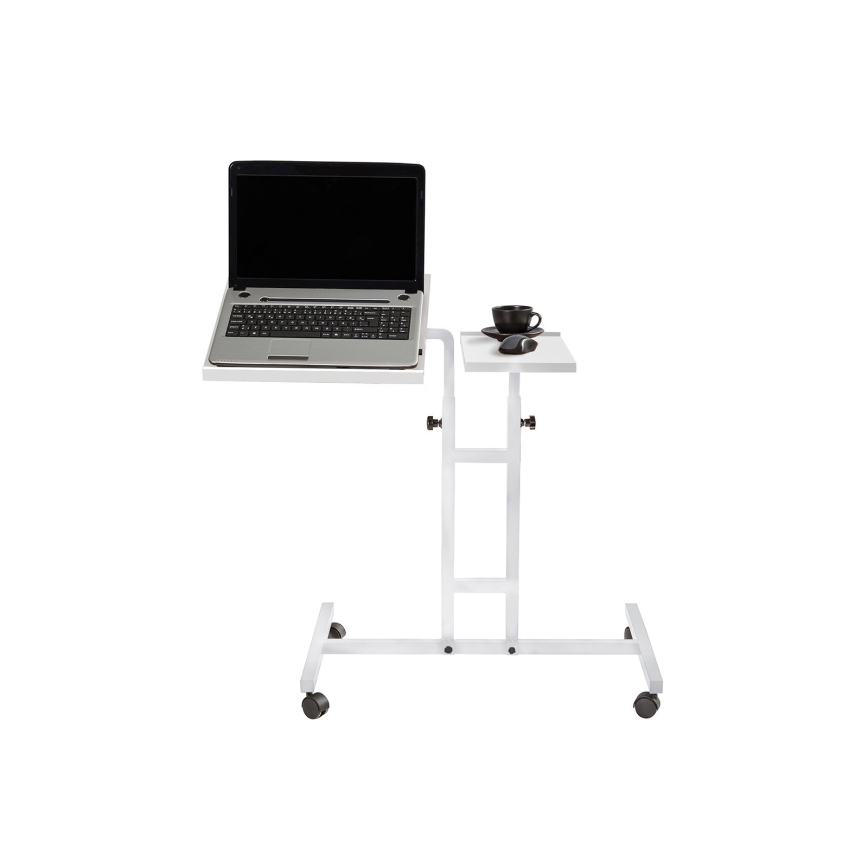 Mesa ajustável GLEN 87x67 cm branco