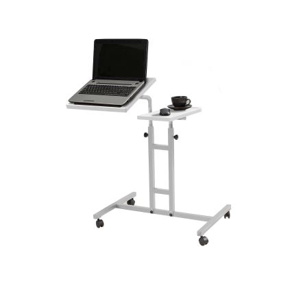 Mesa ajustável GLEN 87x67 cm branco