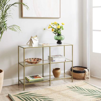 Mesa de apoio CIREL dourada