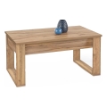 Mesa de apoio com gavetas NEA 52x110 cm castanho/carvalho wotan