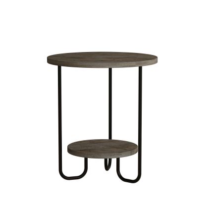 Mesa de apoio CORRO 45x40 cm castanho