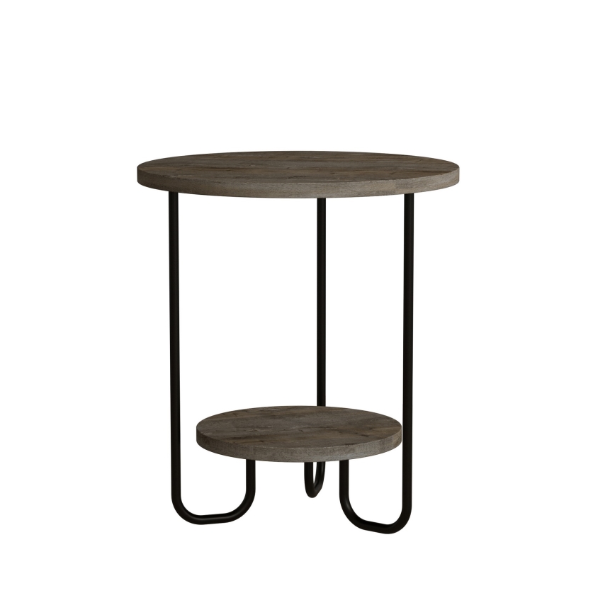Mesa de apoio CORRO 45x40 cm castanho