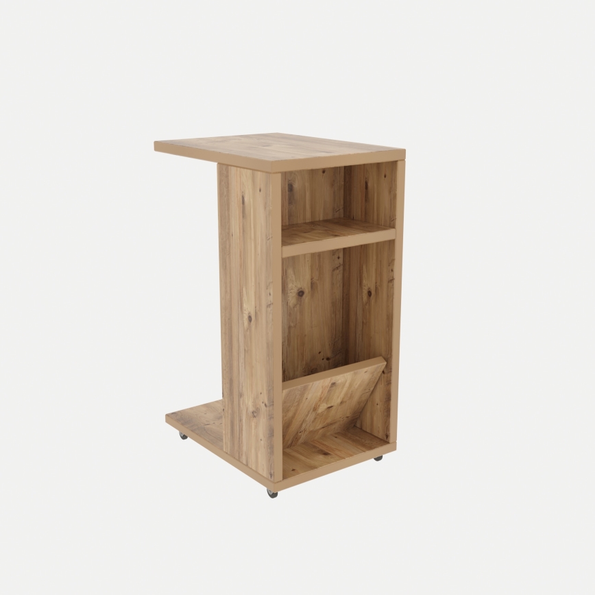 Mesa de apoio FILINTA 63x40 cm castanha