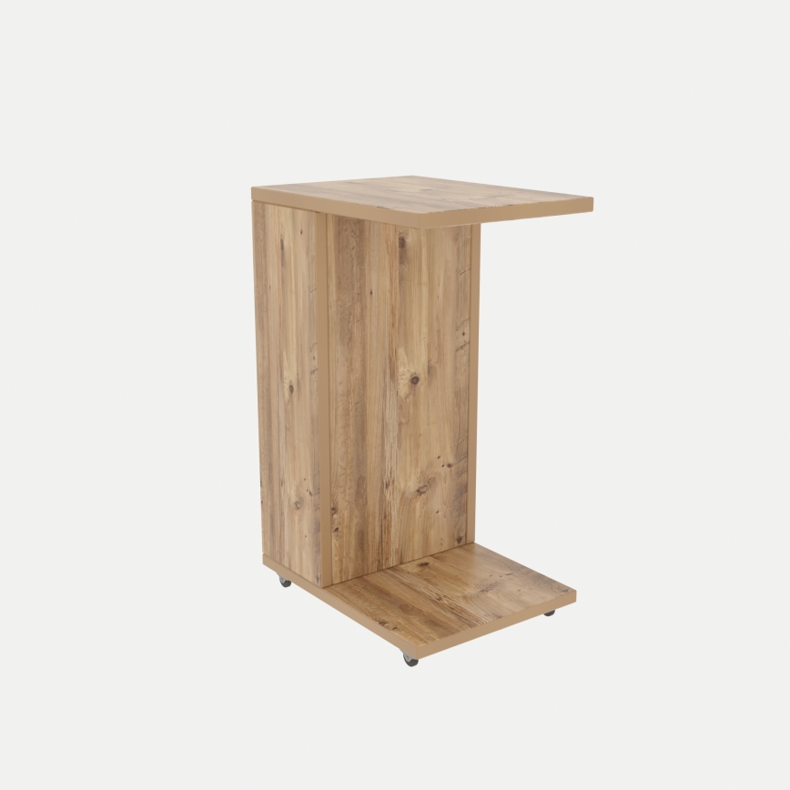 Mesa de apoio FILINTA 63x40 cm castanha