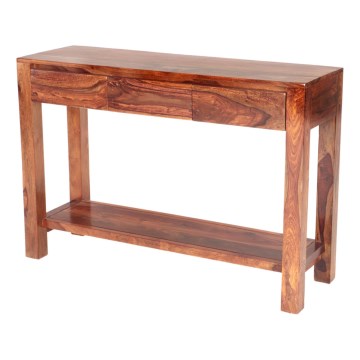 Mesa de apoio GANI 76x130 cm madeira maciça/rosewood