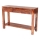 Mesa de apoio GANI 76x130 cm madeira maciça/rosewood