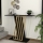 Mesa de apoio GRAVITY 76,8x90 cm preto/dourado